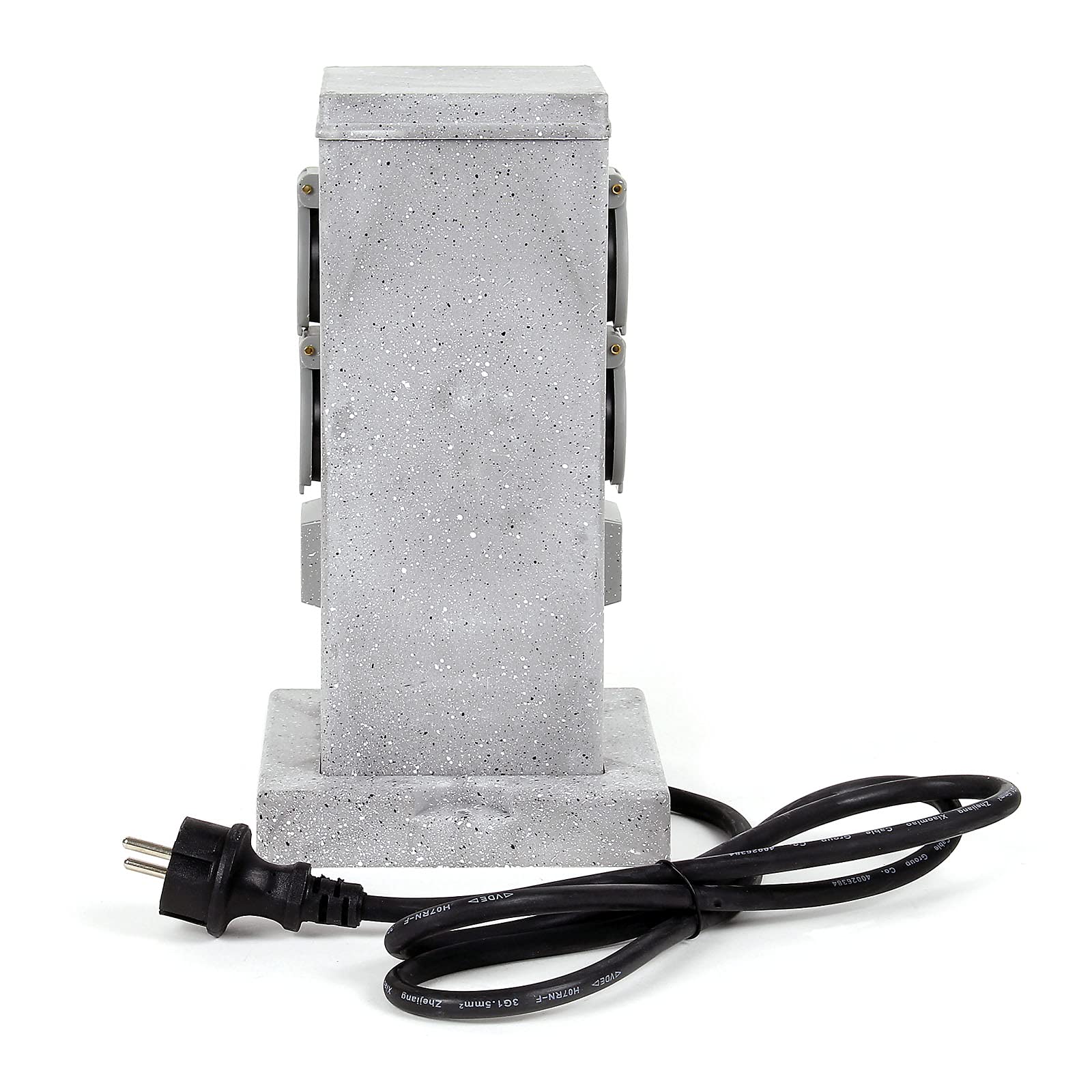 Wiltec colonna multipresa da esterno 4 prese IP44 con picchetto