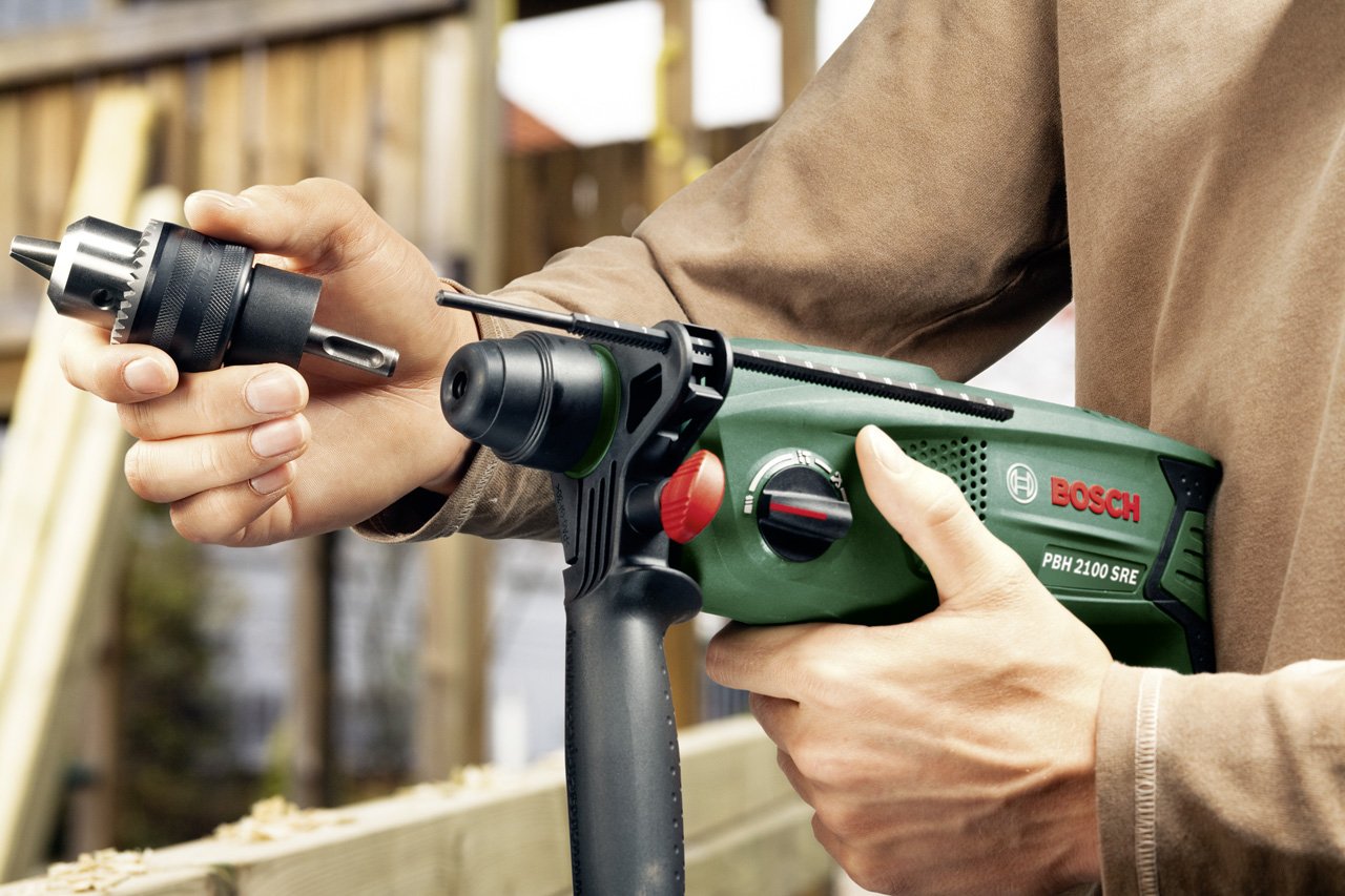 Bosch PBH 2100 SRE martello perforatore 550W SDS-plus