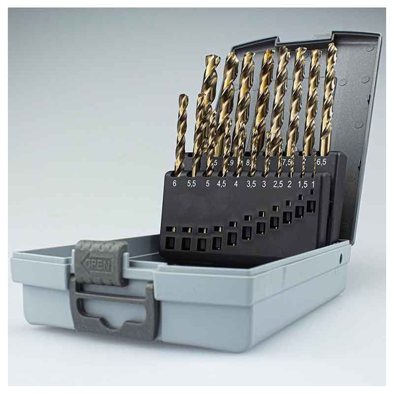 Bormann Pro Set Punte HSS-Co 1-10mm Cobalto