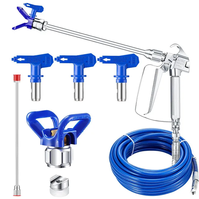 Tilswall Kit Tubo Airless 15 m Pistola 3600 PSI 3 Ugelli