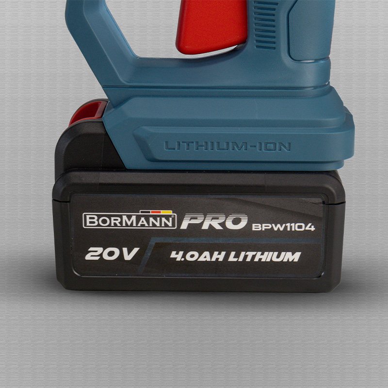 Bormann Idropulitrice a Batteria 25 Bar 4.0Ah