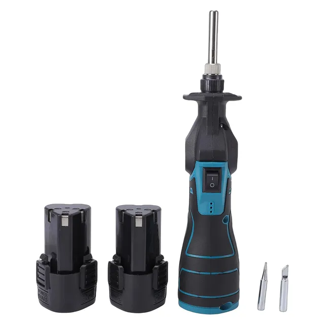 Weytoll saldatore senza fili 12V kit 2 batterie 30W