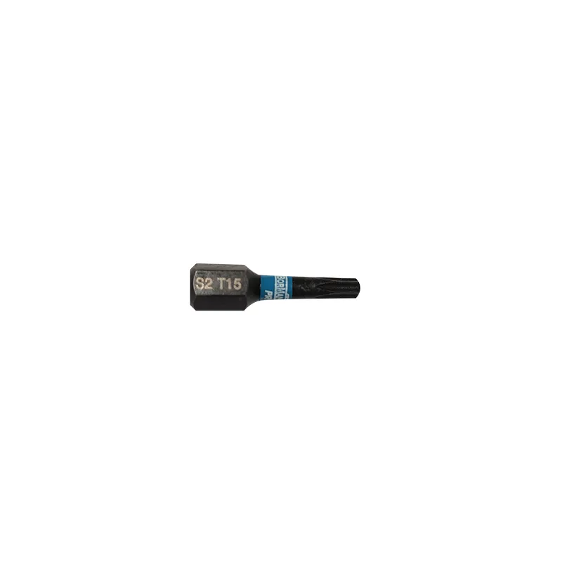 Bormann X-Pro inserti torx a percussione T15x25mm 2pz