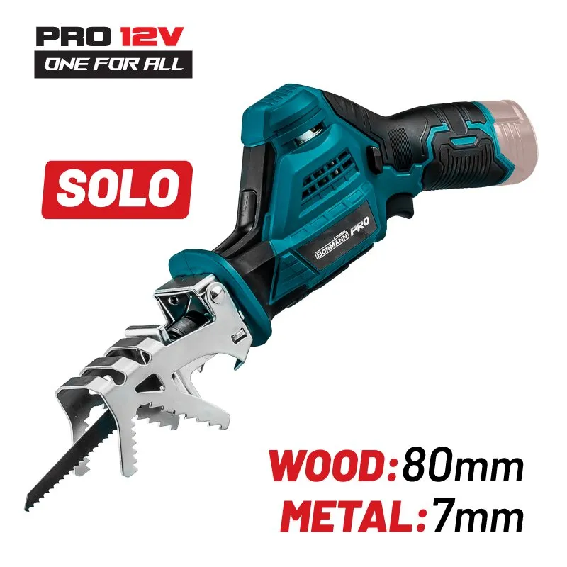 Bormann Pro sega a gattuccio 12V corpo solo lama legno