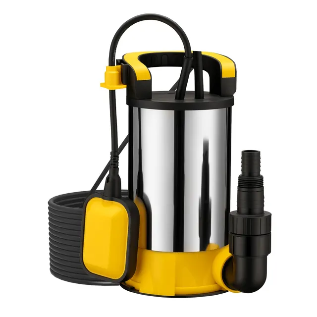 Wiltec Pompa Sommersa 850W 15000 l/h Pozzo Acciaio Inox