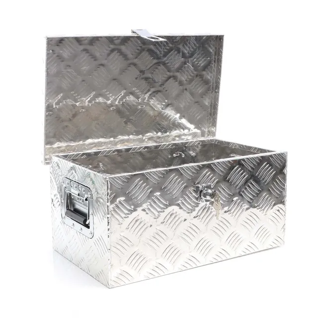 Wiltec XPOtool Cassetta Alluminio 50,8cm Silver con Chiave