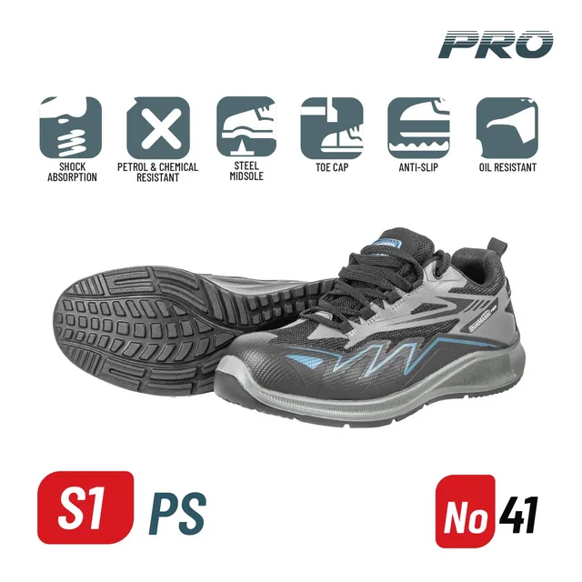 Bormann Pro BBP8281 scarpe antinfortunistiche S1PS n.41
