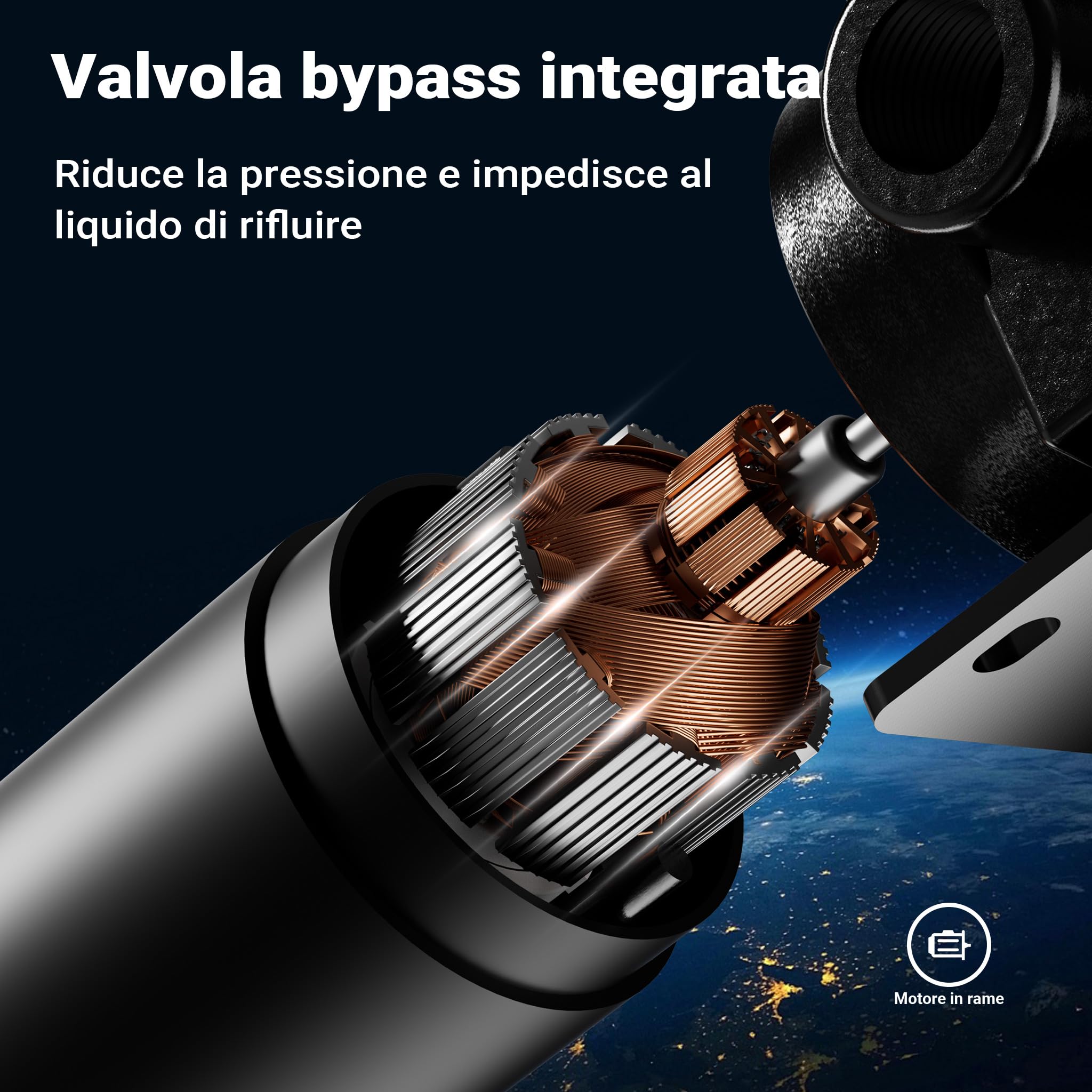 Wiltec Pompa travaso carburante 12 V 14 l/min