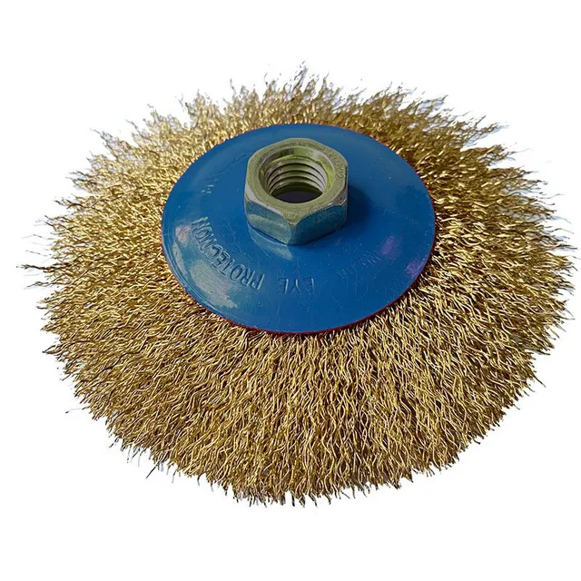 Bormann Thunder-Cut spazzola conica 100mm M14 ottonata