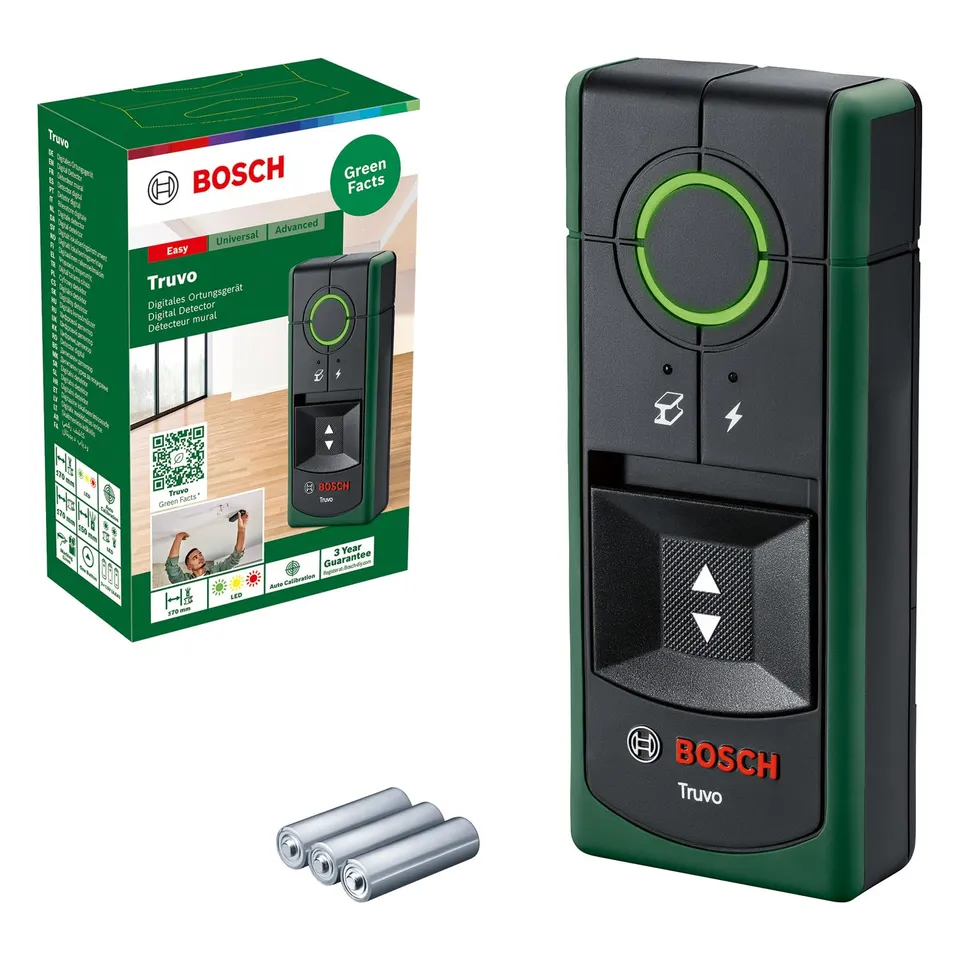 Bosch Truvo II Rilevatore Digitale Cavi e Metalli 70 mm