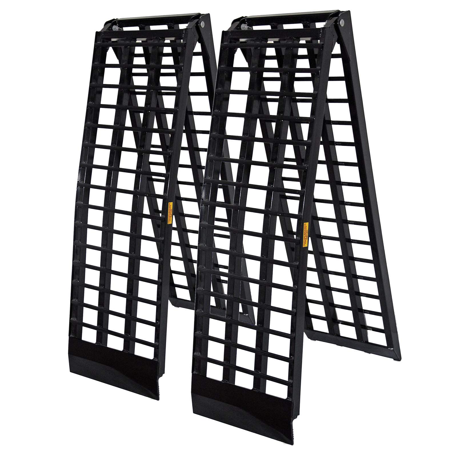 Wiltec Rampe carico pieghevoli alluminio 274 cm 680 kg 2 pz