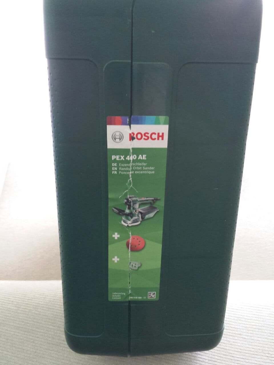Bosch PEX 400 AE Levigatrice Rotorbitale 370W