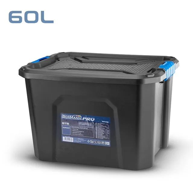 Bormann Pro Elephant box portautensili 58x38x40,5 cm heavy duty
