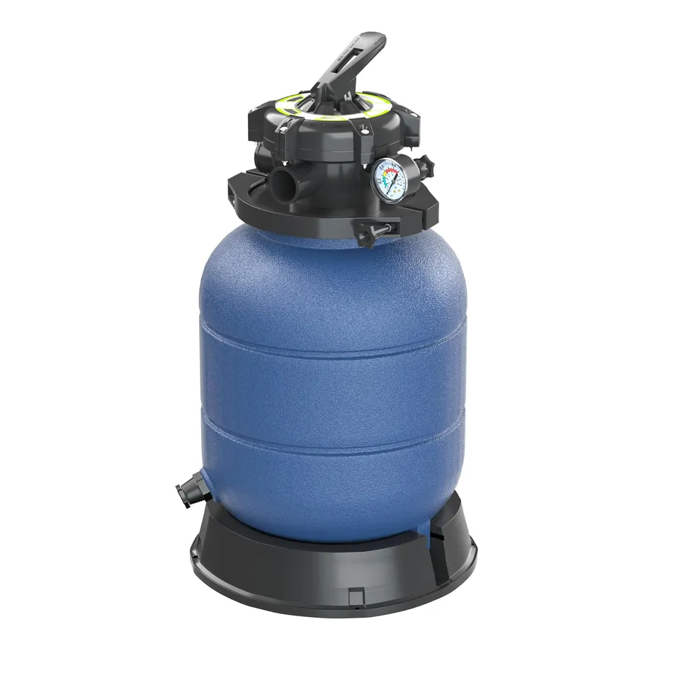 Wiltec Filtro a Sabbia Piscina senza Pompa 21,5 L