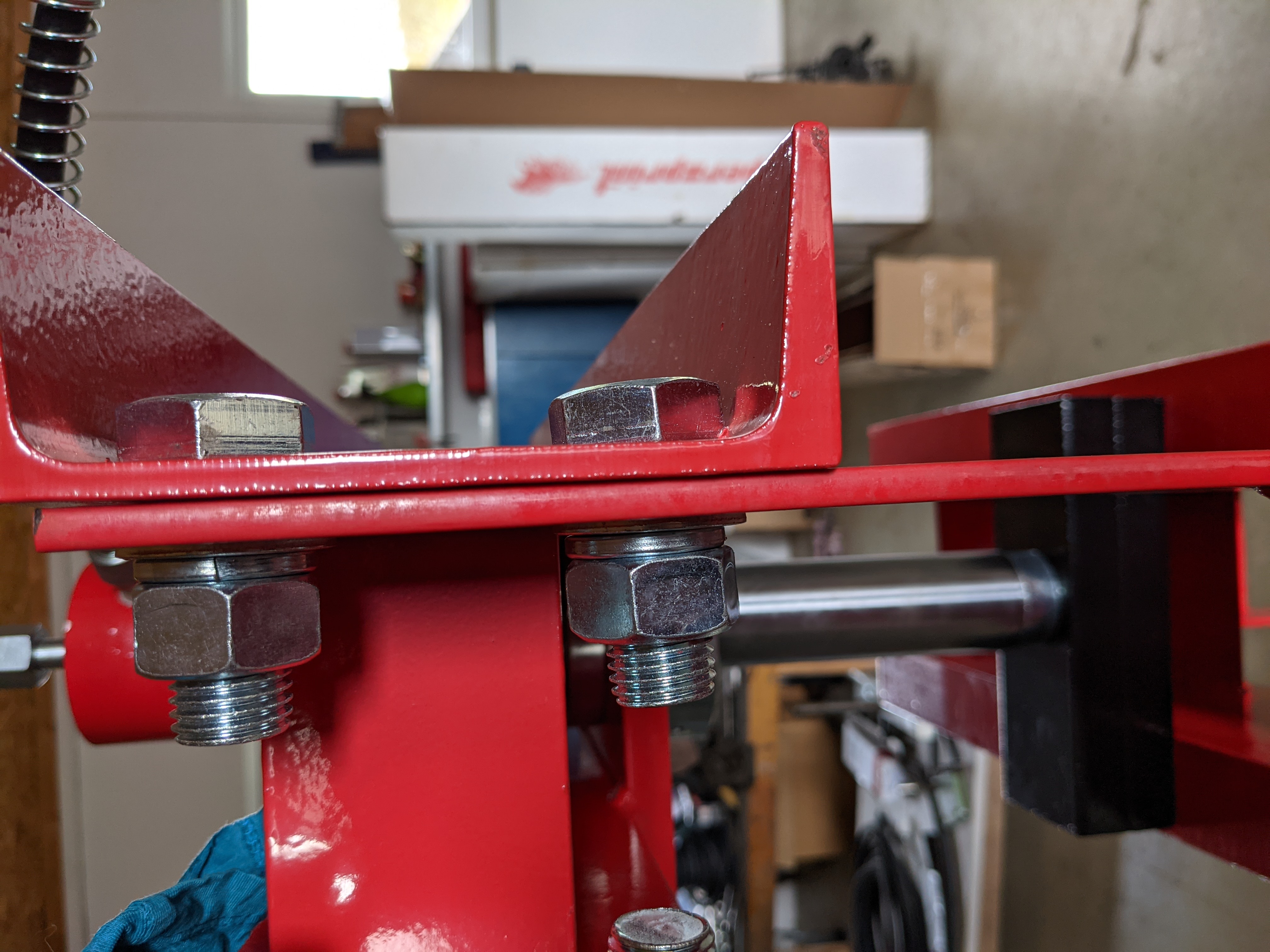 EBERTH 30T pressa idraulica 30 tonnellate con manometro