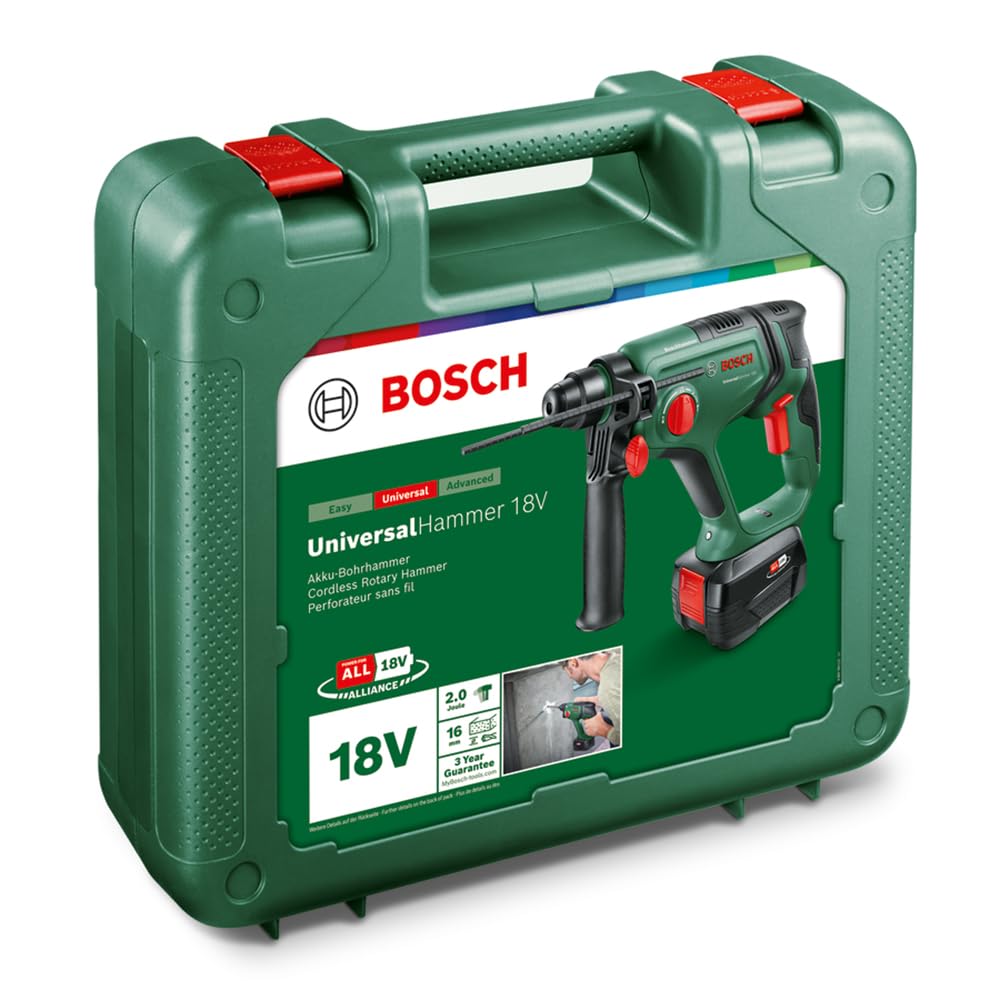 Bosch UniversalHammer 18V Martello Perforatore Set 4,0Ah