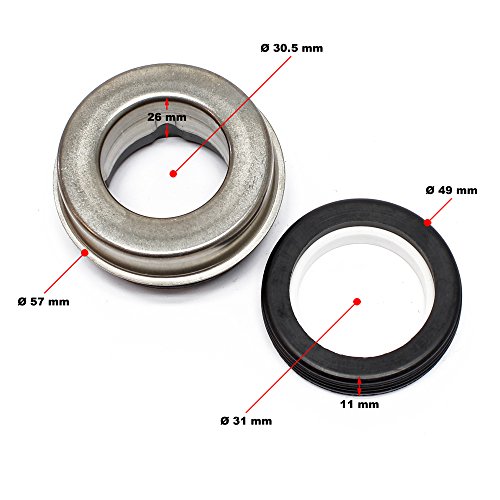Lifan 100ZB26-5.8Q guarnizione ceramica pompa acqua