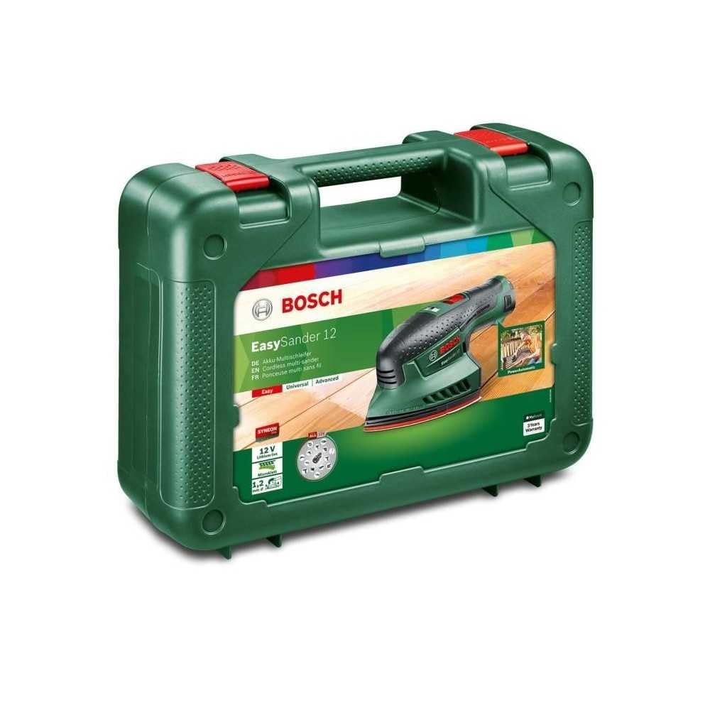 Bosch EasySander 12 levigatrice palmare a batteria 12V