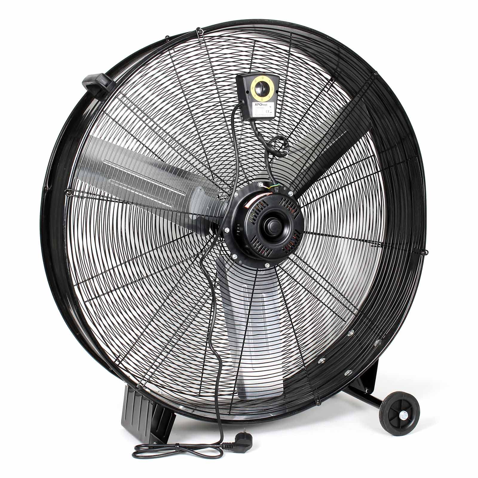 Wiltec Ventilatore industriale 90 cm 360 W 3 velocità