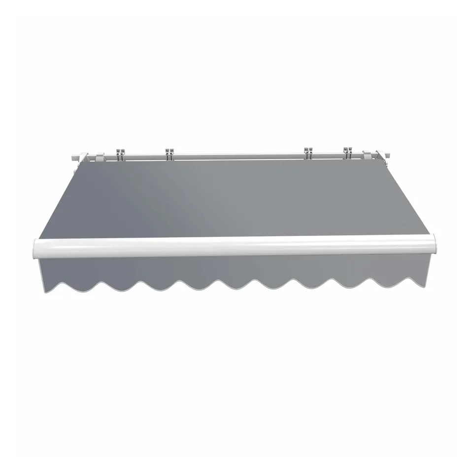 Wiltec Toboli Tenda da Sole 2,5x2 m Antracite UV30+