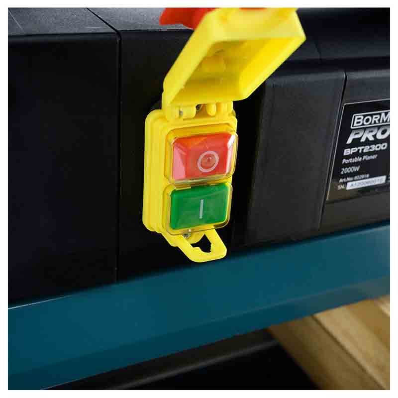 Bormann Pro pialla filo spessore 2000W doppia lama