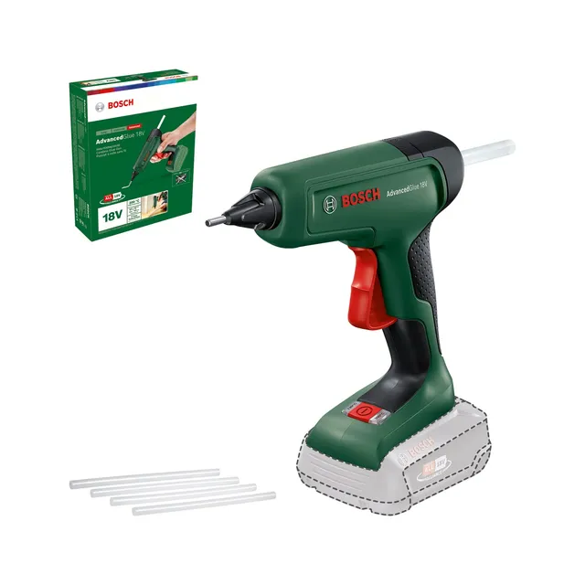 Bosch AdvancedGlue 18V pistola colla a caldo 4 stick