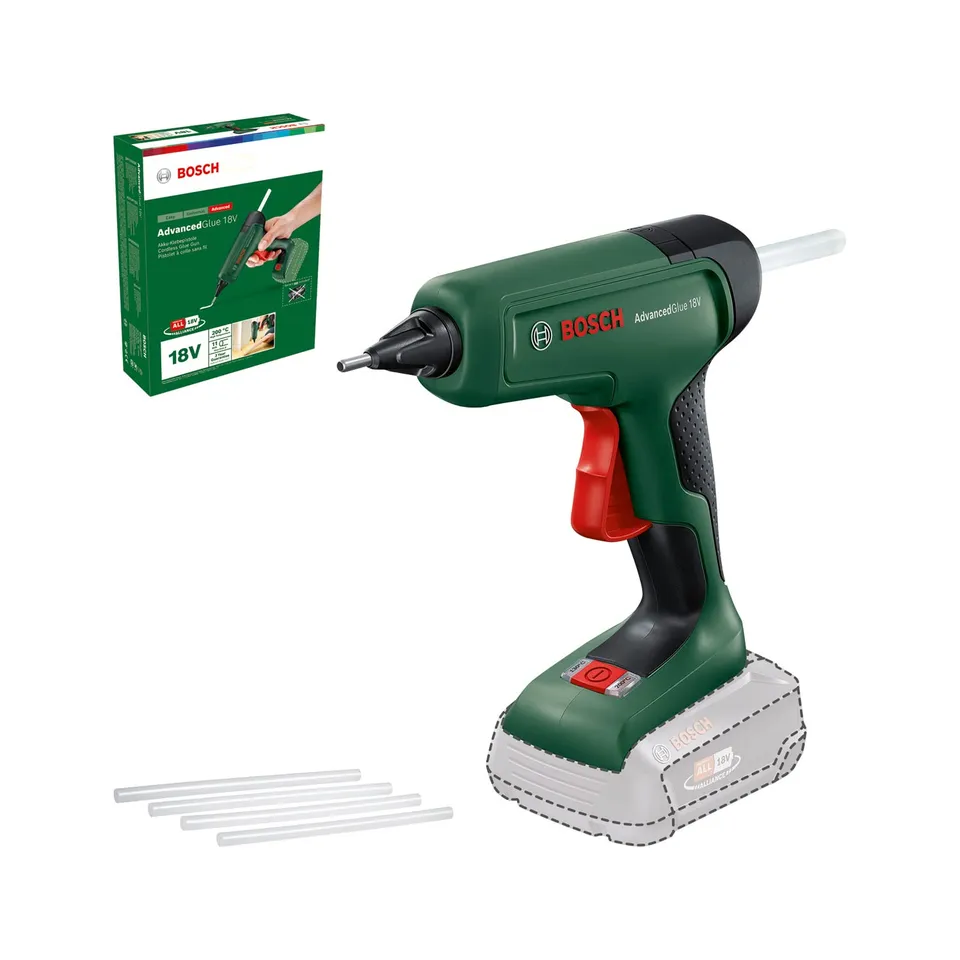 Bosch AdvancedGlue 18V pistola colla a caldo 4 stick