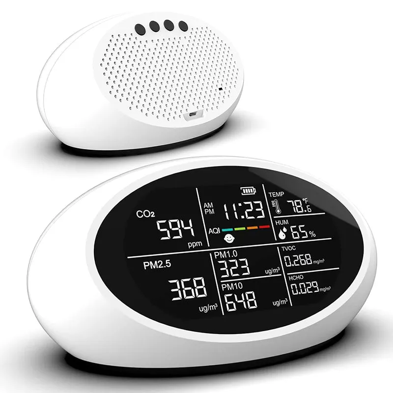 Tilswall Monitor Qualità Aria Interni 10-in-1 CO2