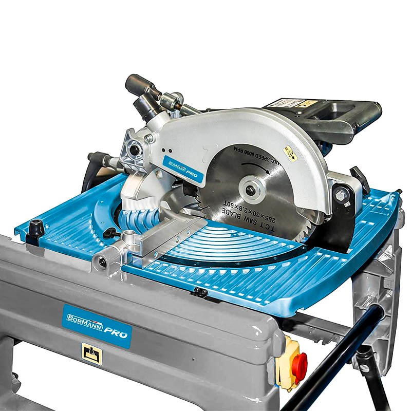 Bormann Pro Troncatrice Flipover 1800W 254mm Banco