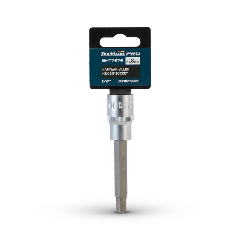 Bormann bussola esagonale 1/2" 8mm DIN 7422