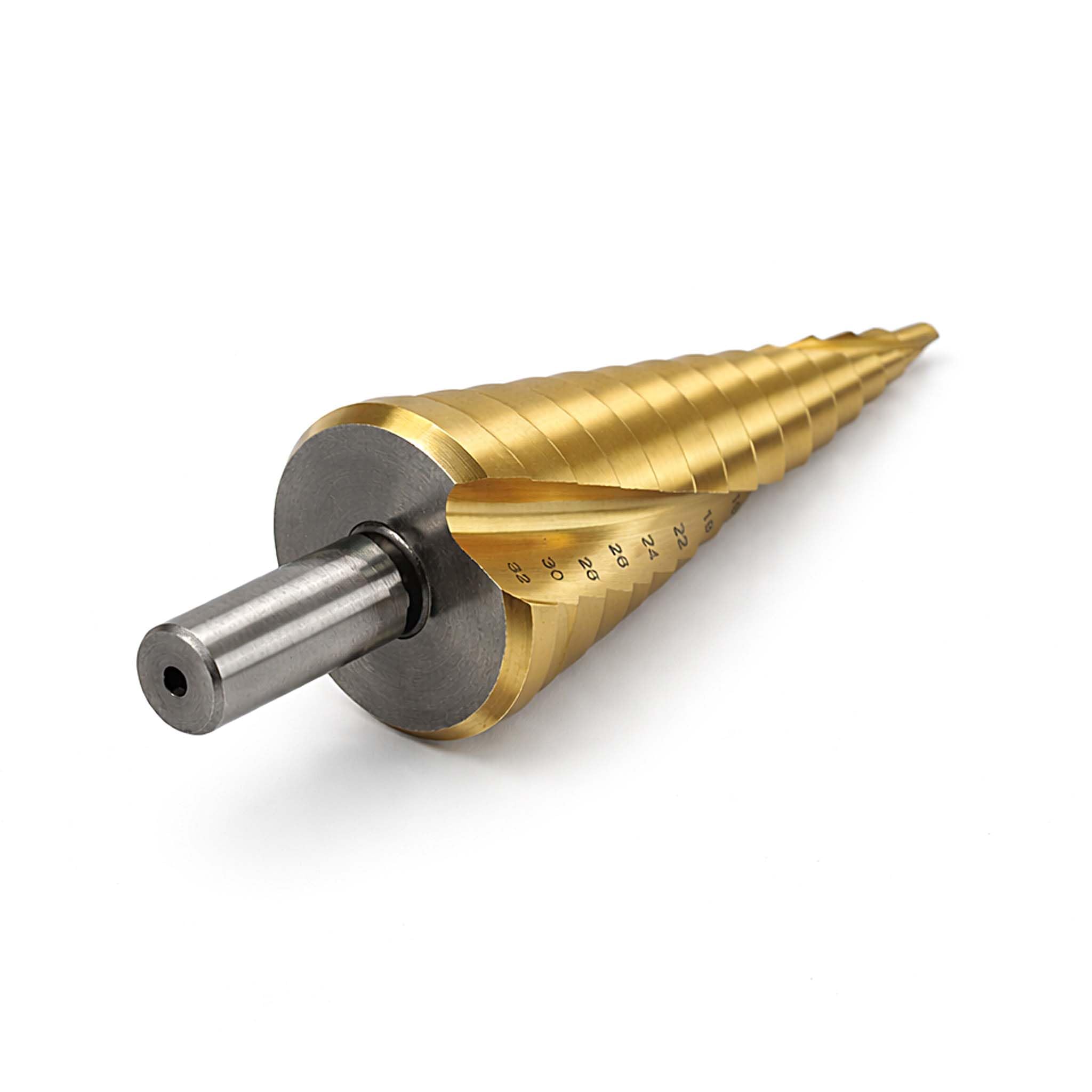 Wiltec Punta Conica a Gradini HSS 4-32mm Spirale
