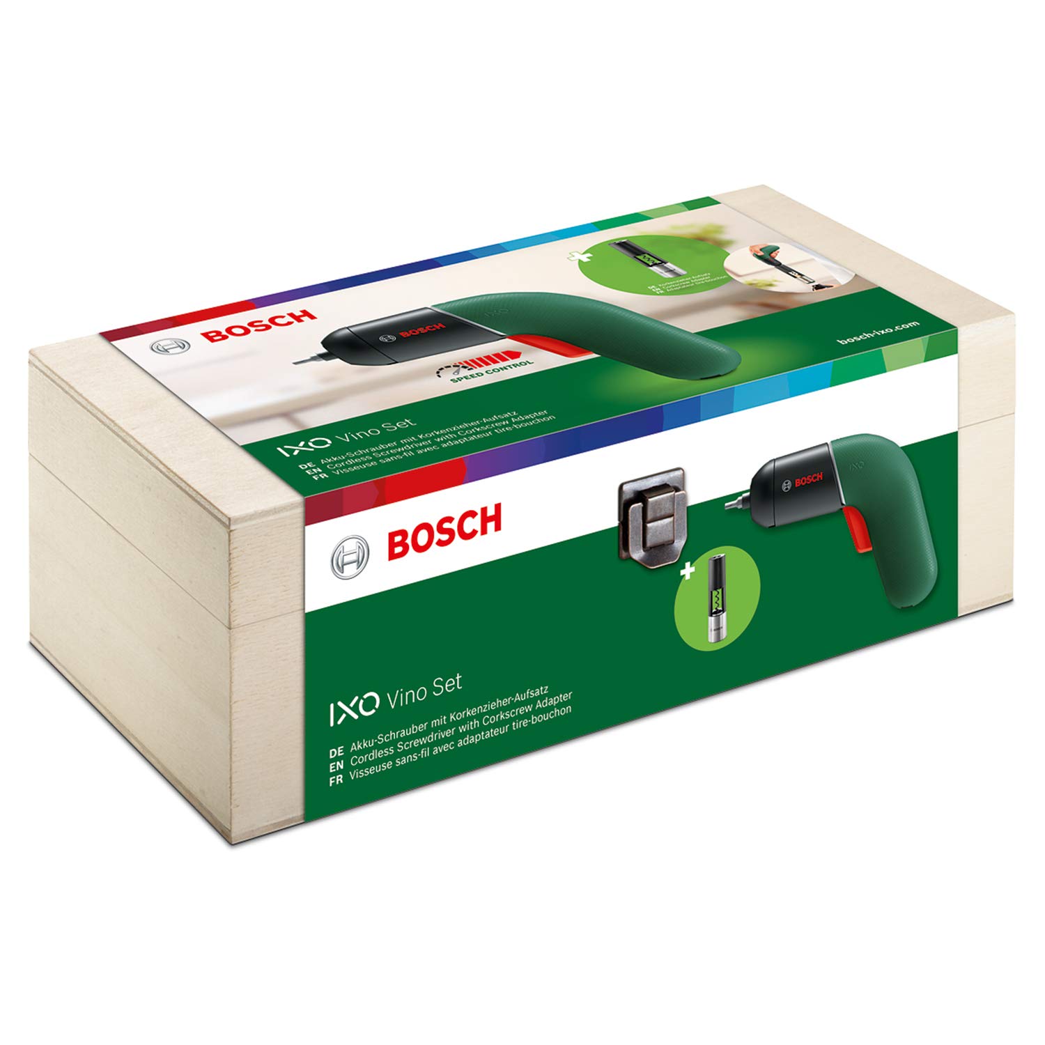 Bosch IXO Vino Avvitatore VI Generazione Set Legno