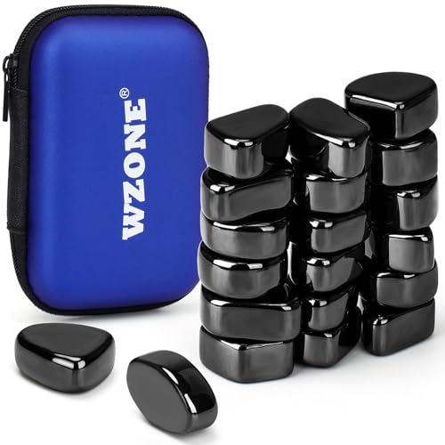 Wzone Magneti ematite calamite frigo 20 pezzi
