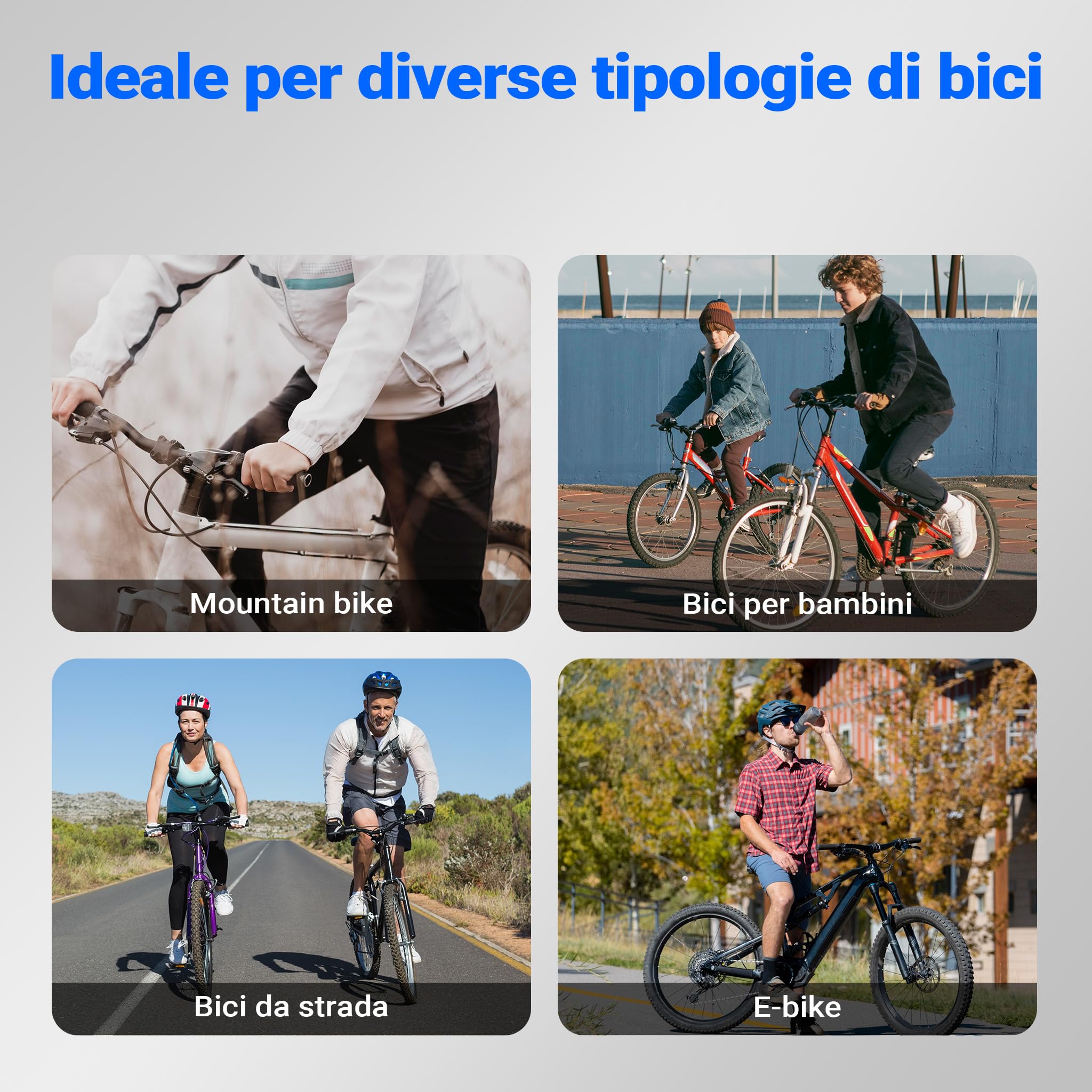 Wiltec Portabici da Muro 11,8x63,8x58,3 cm 35 kg