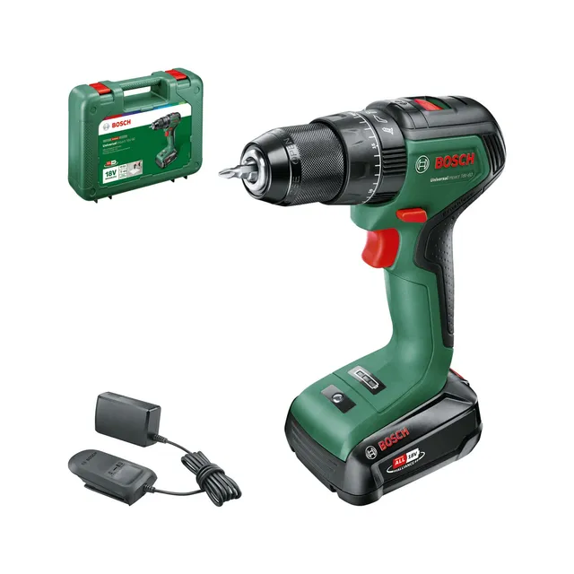 Bosch UniversalImpact 18V-60 Trapano Batteria 2,0Ah Valigetta