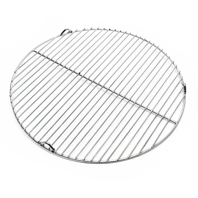 Wiltec Griglia Barbecue Rotonda Ø 44,5 cm Acciaio Inox