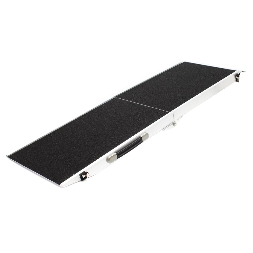 Wiltec Rampa per Cani in Alluminio 244x48 cm 110 kg Antiscivolo