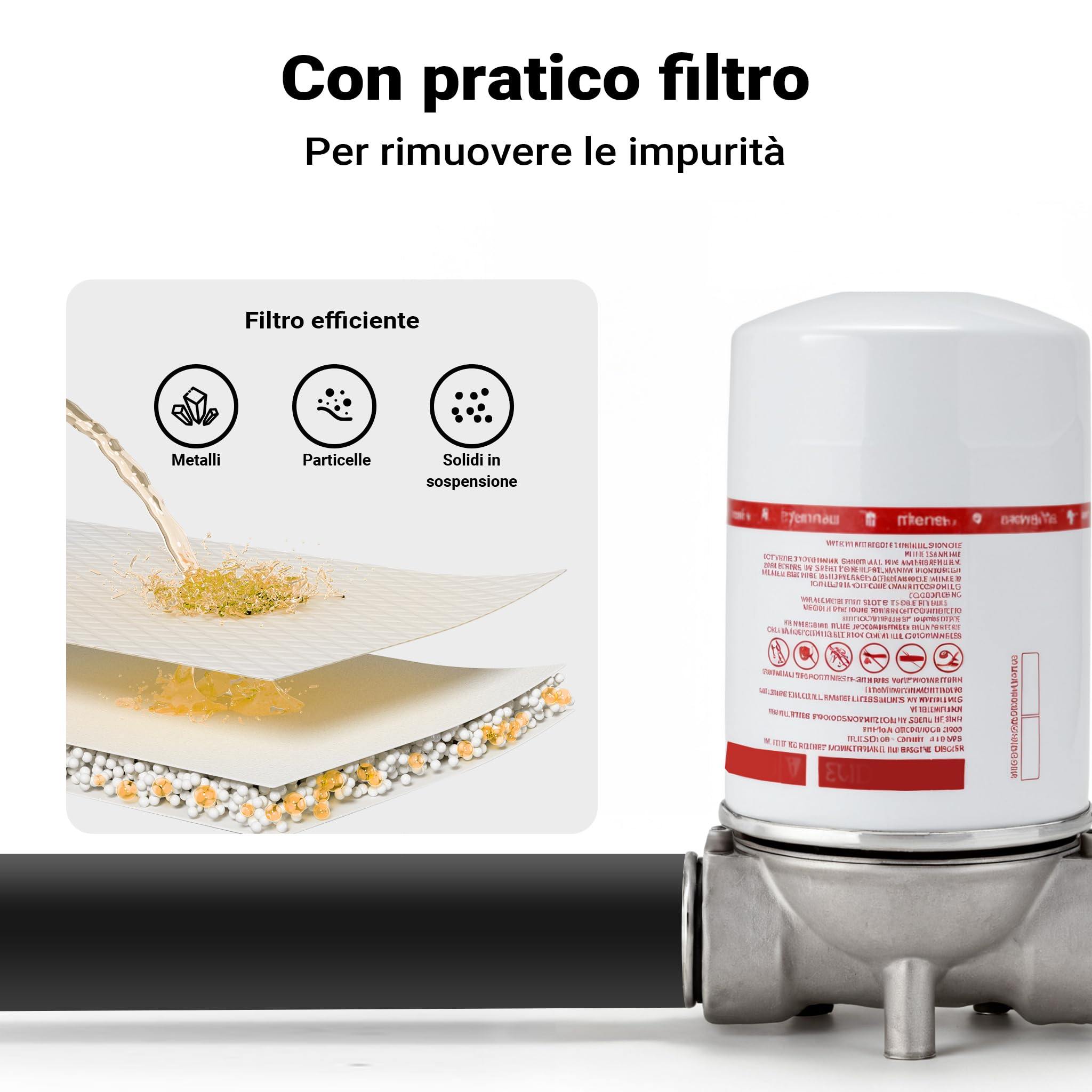 Wiltec Serbatoio Gasolio 180 l con Pompa 12V Serbatoio 40 l/min