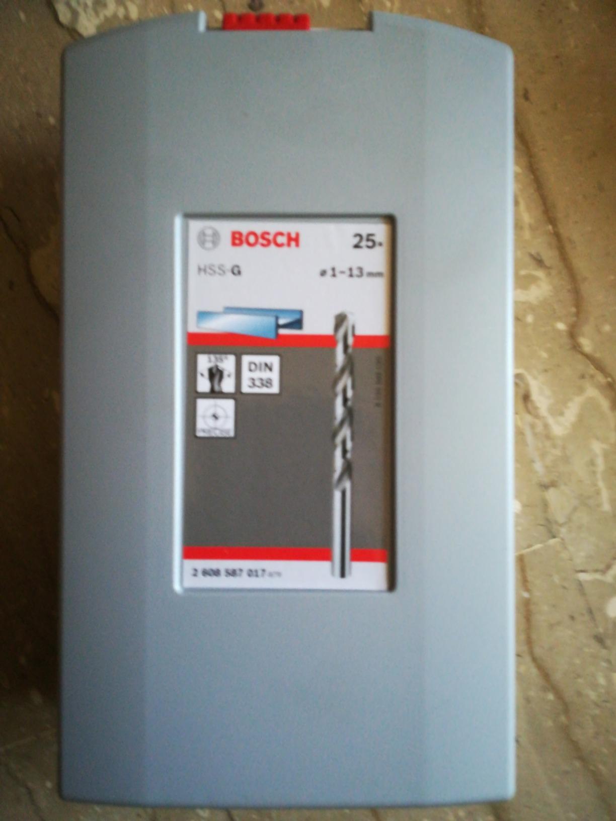 Bosch Mini X-Line Set 7 Punte Metallo HSS-G 2-10 mm