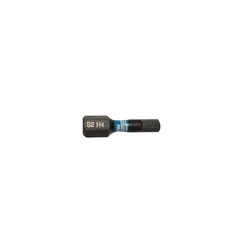Bormann X-Pro Bit Esagonali H4x25mm S2 2pz