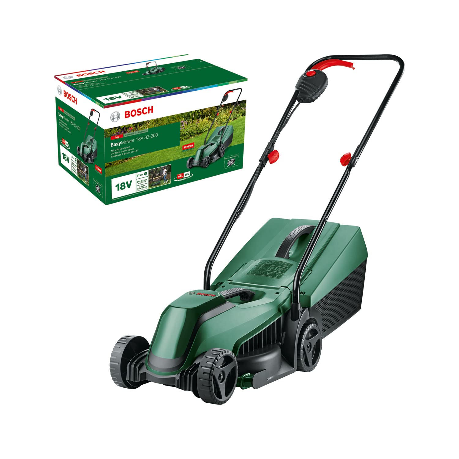 Bosch CityMower 18V-32-300 tosaerba con batteria 4,0 Ah