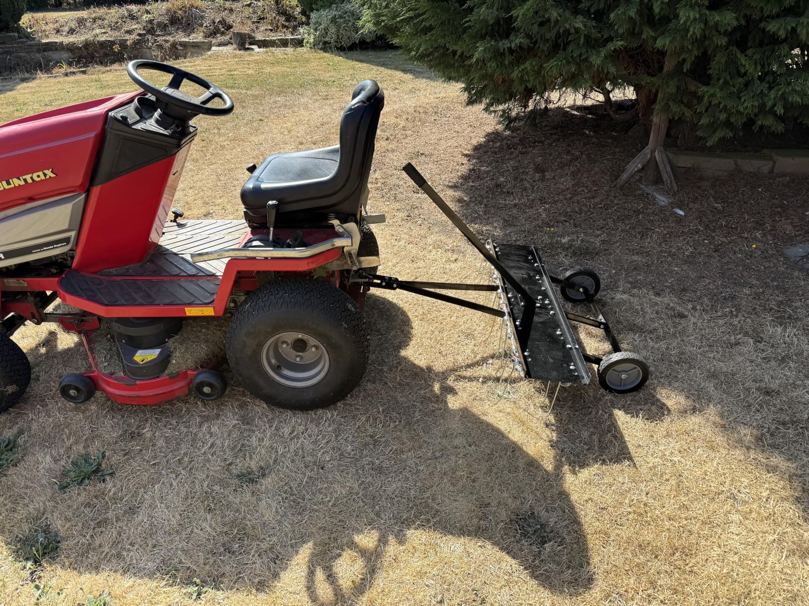Wiltec Scarificatore a molle 120 cm per trattorino