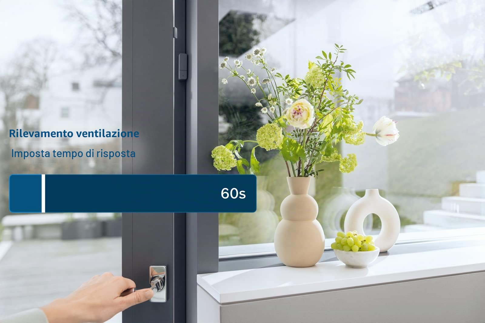 Bosch Smart Home II sensore porta finestra antracite