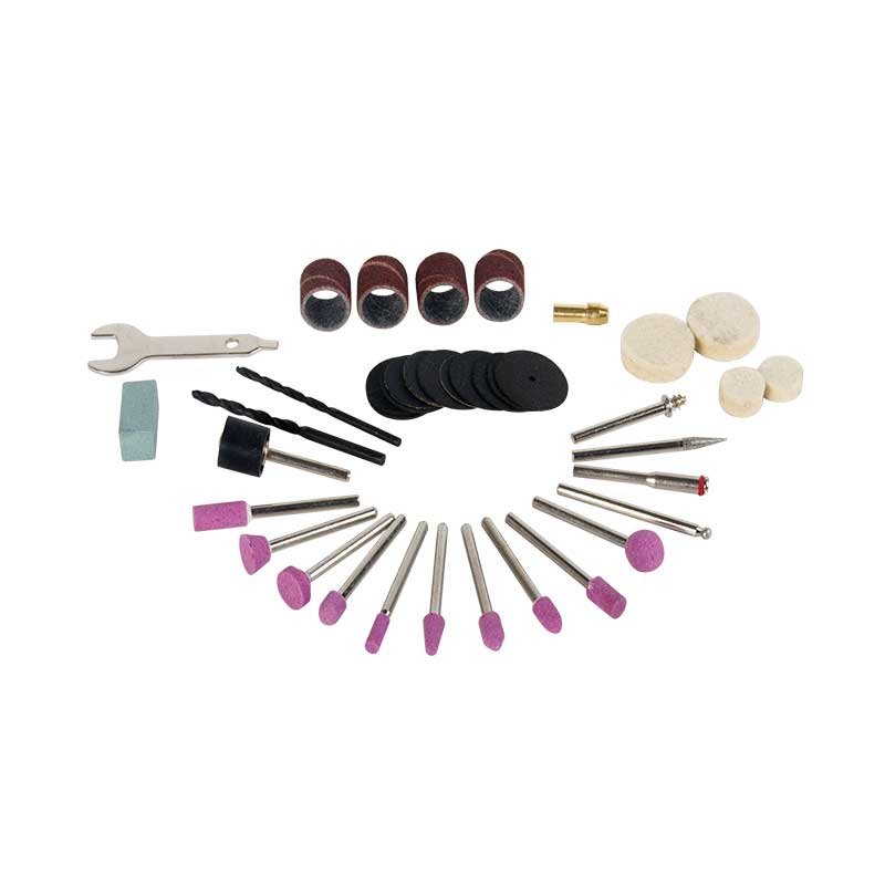 Bormann utensile rotativo 135W kit 40 accessori taglio levigatura