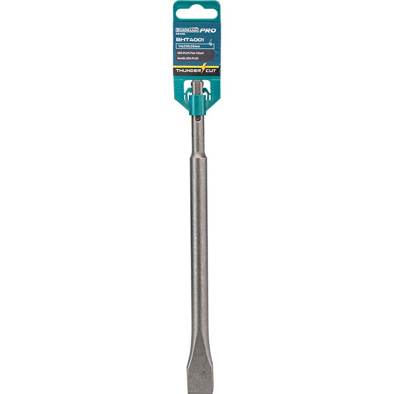 Bormann Scalpello SDS Plus 14x250x20mm Piatti