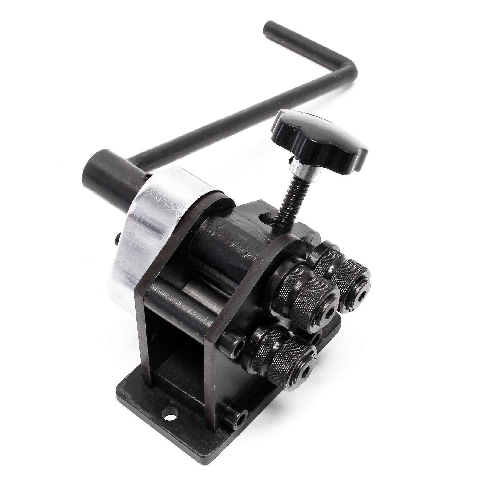Wiltec Piegatrice rulli manuale acciaio raggio 70 mm