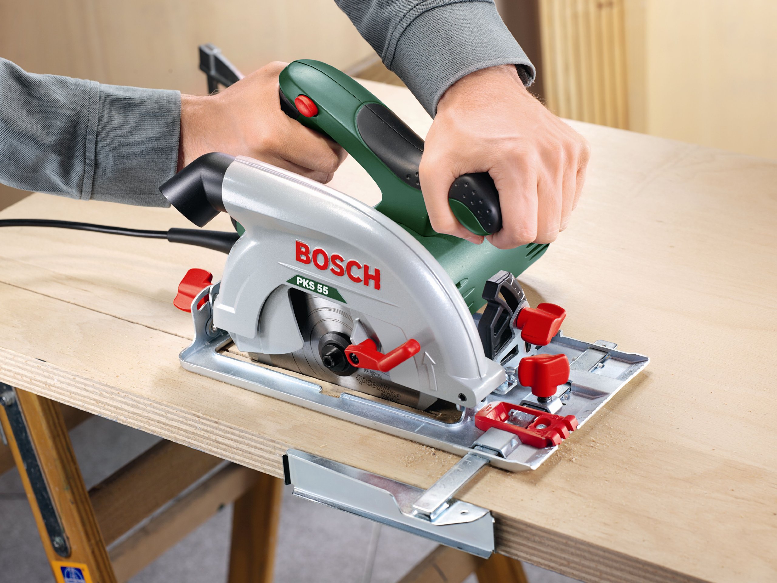 Bosch PKS 55 sega circolare 1200W disco 160 mm