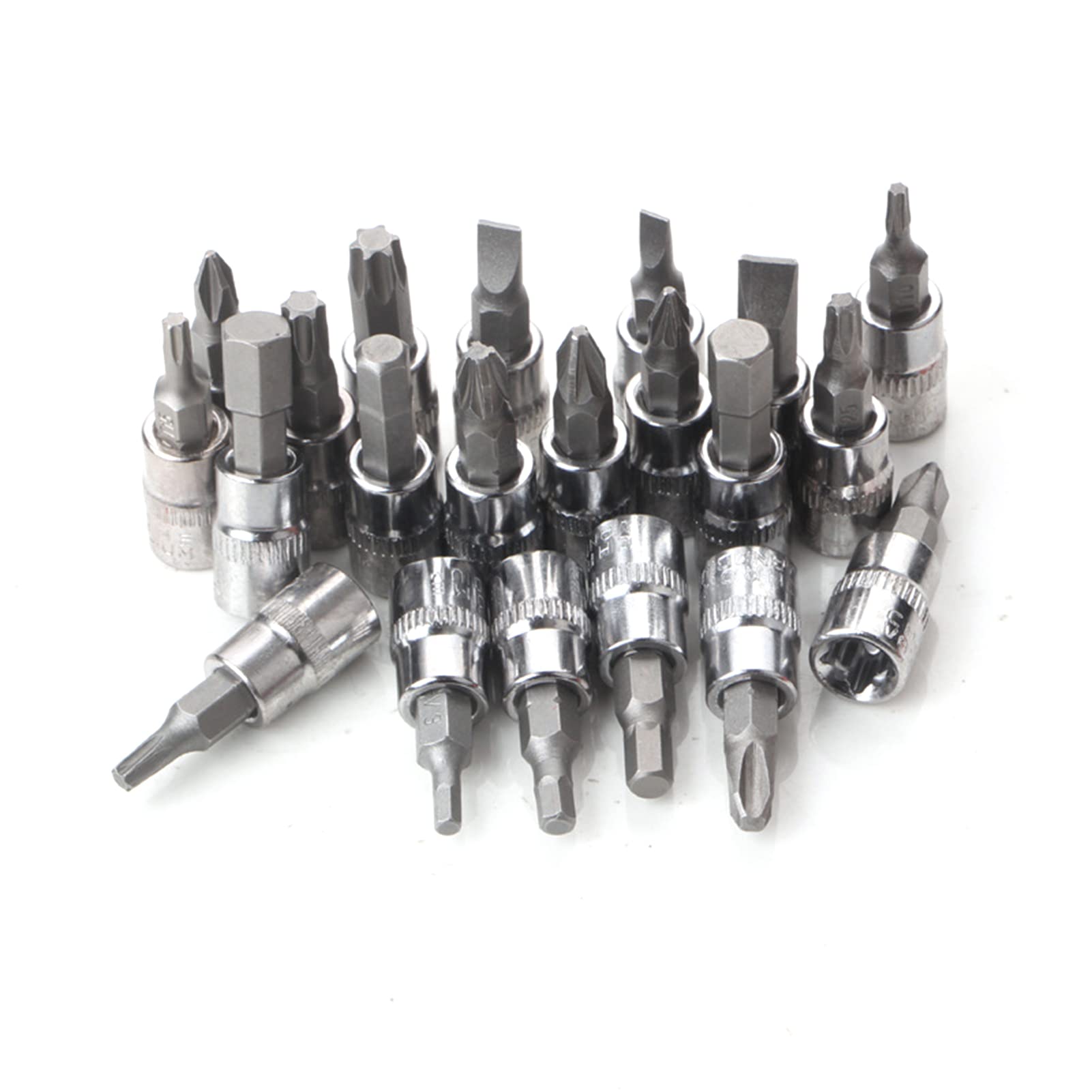 Weytoll Set chiavi a bussola 53 pezzi 1/4" carbonio
