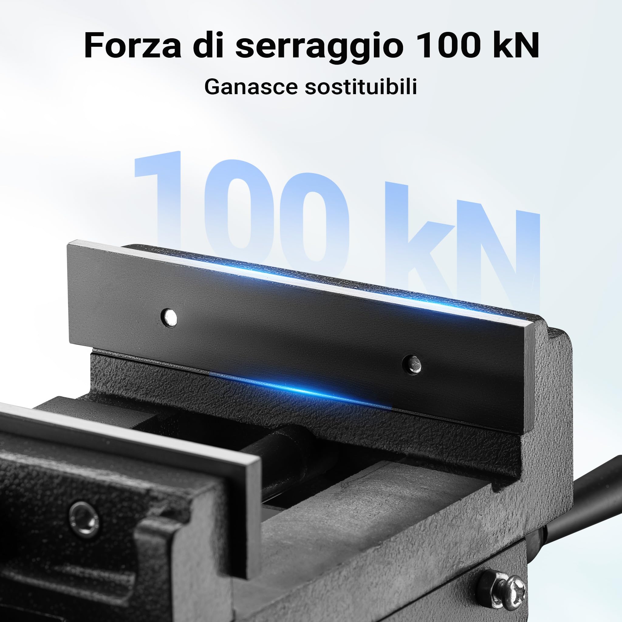 Wiltec Morsa Croce Trapano 150mm 2 Assi XY