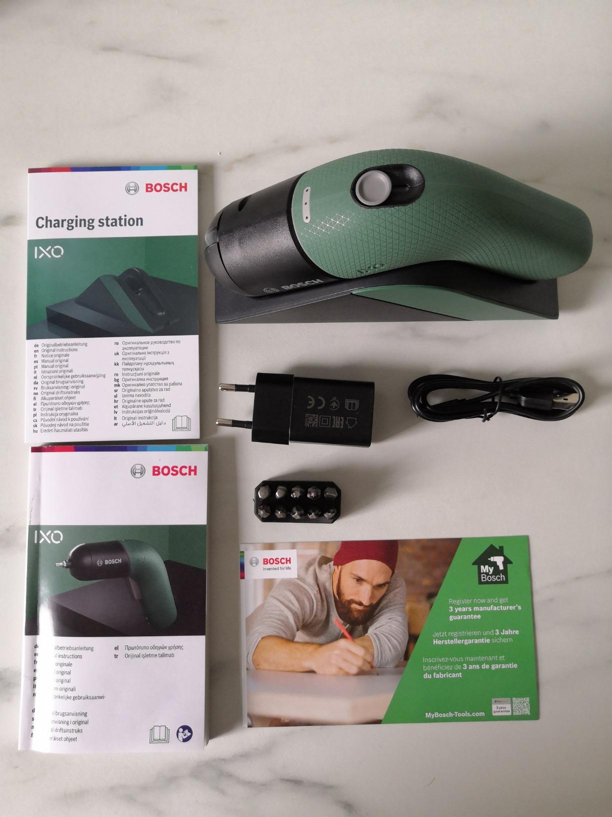 Bosch IXO VI avvitatore elettrico 3,6V con stazione ricarica